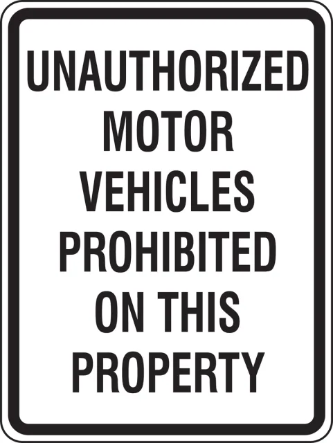 Accuform FRP912RA Facility Traffic Sign