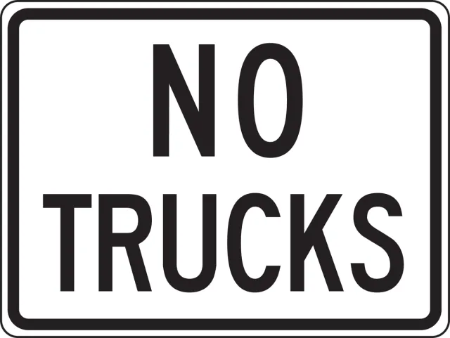 Accuform FRR043DP Facility Traffic Sign