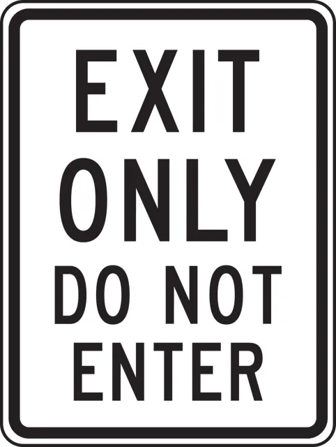Accuform FRR229HP Facility Traffic Sign