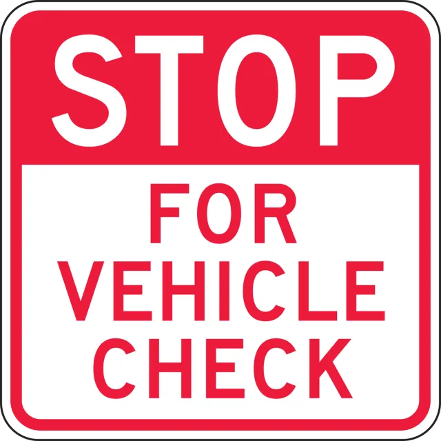 Accuform FRR248RA Facility Traffic Sign