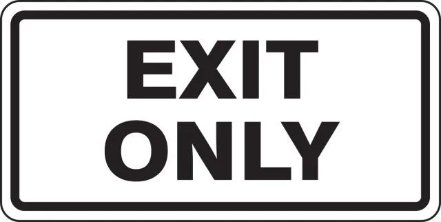 Accuform FRR259DP Facility Traffic Sign