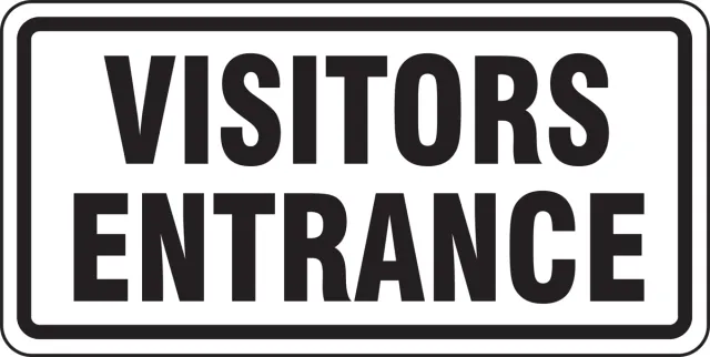 Accuform FRR262DP Facility Traffic Sign