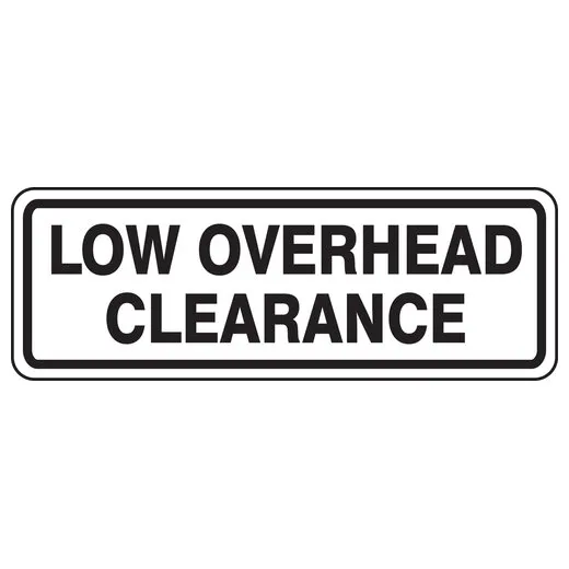 Accuform FRR290RA Facility Traffic Sign