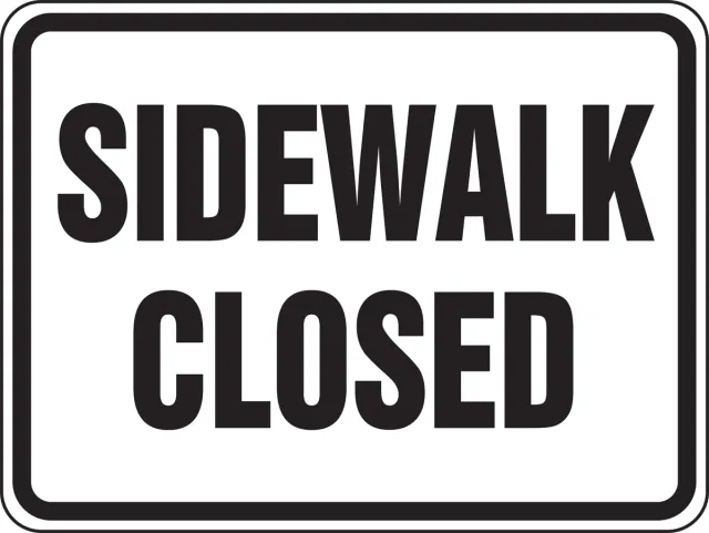 Accuform FRR334RA Facility Traffic Sign