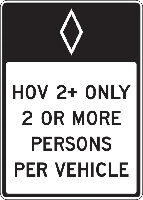 HOV SIGN 42 X 30 DG HIGH PRISM FRR663DP