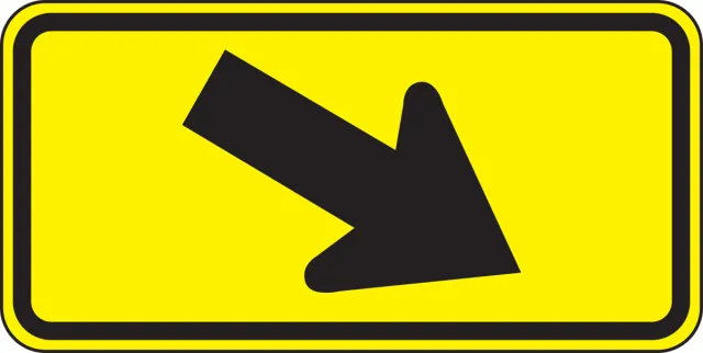 SUPPLEMENTAL SIGNS 12 X 24 HIGH FRW716HP
