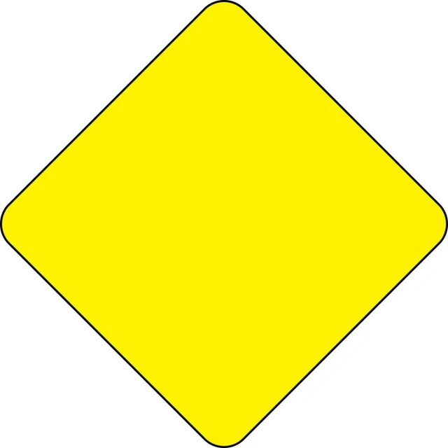 Object Markers, Engineer Grade Reflective Aluminum, 18 in x 18 in