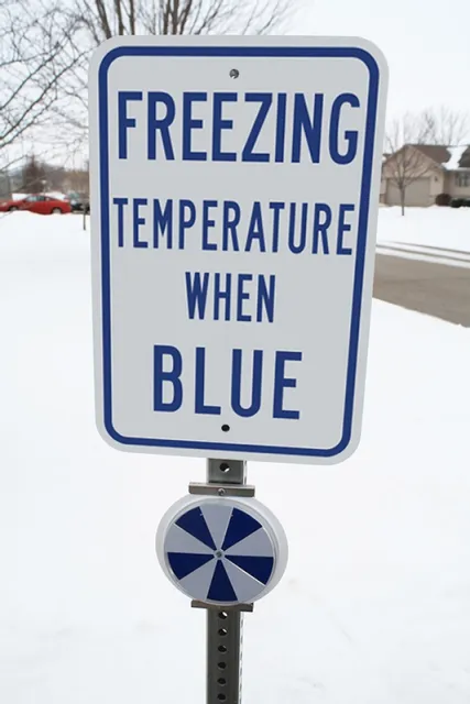 Accuform FRW973 Icy Conditions Indicator Kit