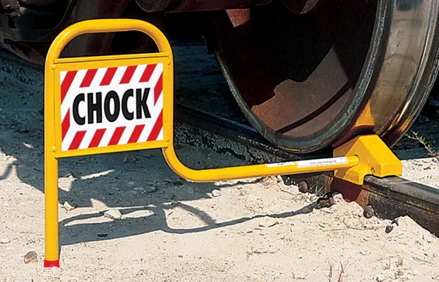 RAIL CAR CHOCKS OPTION SINGLECHOCK, FWC202