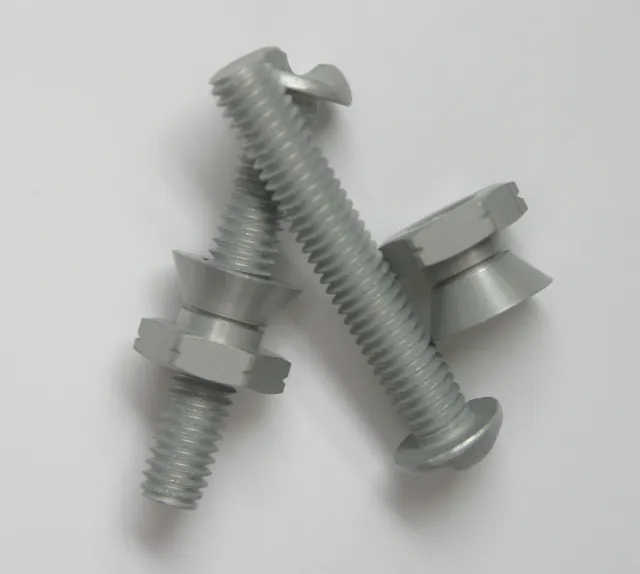 Accuform HFN206 Mounting Bolts & Nuts: One-Way Bolt & Breakaway Nut