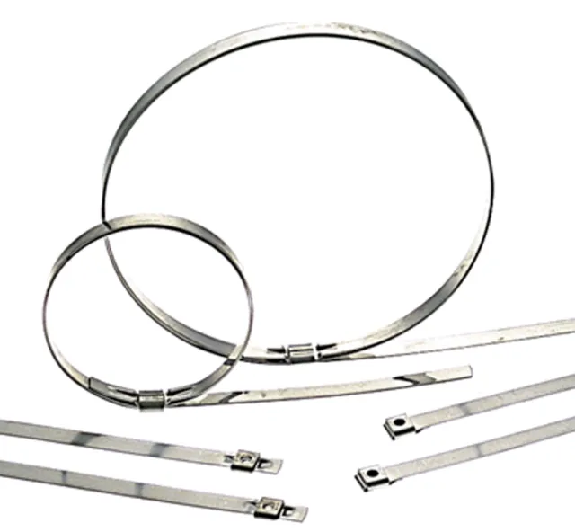 Accuform HFS125 Stainless Steel Band Strapping Clips