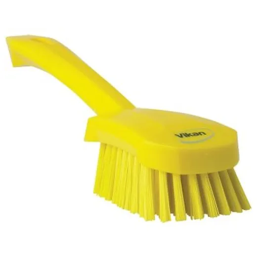 Accuform HRM101YL 8"" x 8"" Shadow Board Tools: Brushes Yellow Rigid Plastic