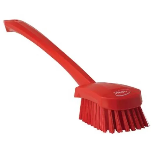 Accuform HRM103RD 8"" x 8"" Shadow Board Tools: Brushes Red Rigid Plastic