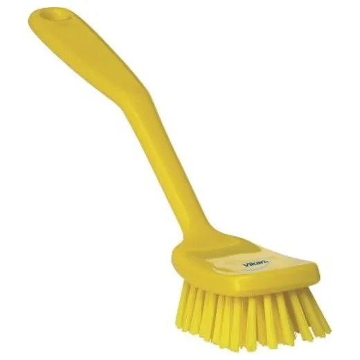 Accuform HRM108YL 8"" x 8"" Shadow Board Tools: Brushes Yellow Rigid Plastic