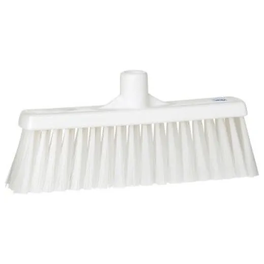 Accuform HRM120WT 8"" x 8"" Shadow Board Tools: Broom Heads White Rigid Plastic