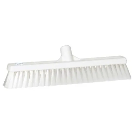 Accuform HRM124WT 8"" x 8"" Shadow Board Tools: Broom Heads White Rigid Plastic