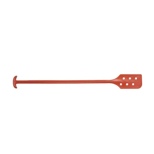 Accuform HRM187RD 8"" x 8"" Shadow Board Tools: Mixing Paddle Scrapers Red Rigid Plastic