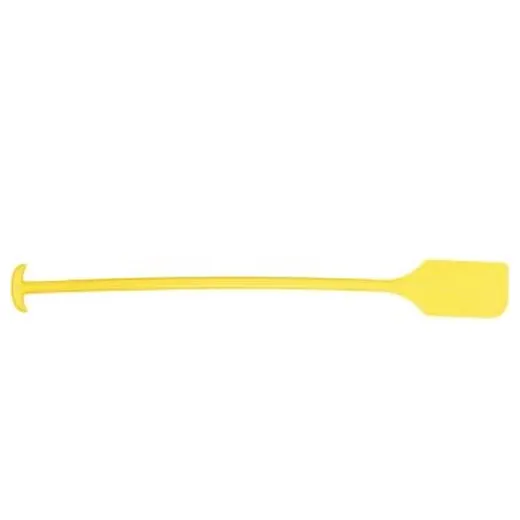 Accuform HRM189YL 8"" x 8"" Shadow Board Tools: Mixing Paddle Scrapers Yellow Rigid Plastic