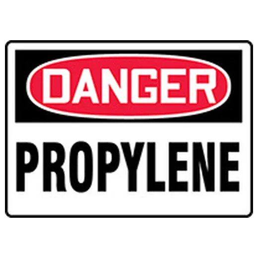Accuform MCHG120VS OSHA Danger Safety Sign: Propylene