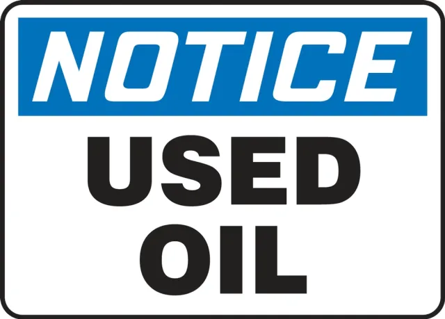 Accuform MCHL840VA 7"" x 10"" OSHA Notice Safety Sign, Aluminum