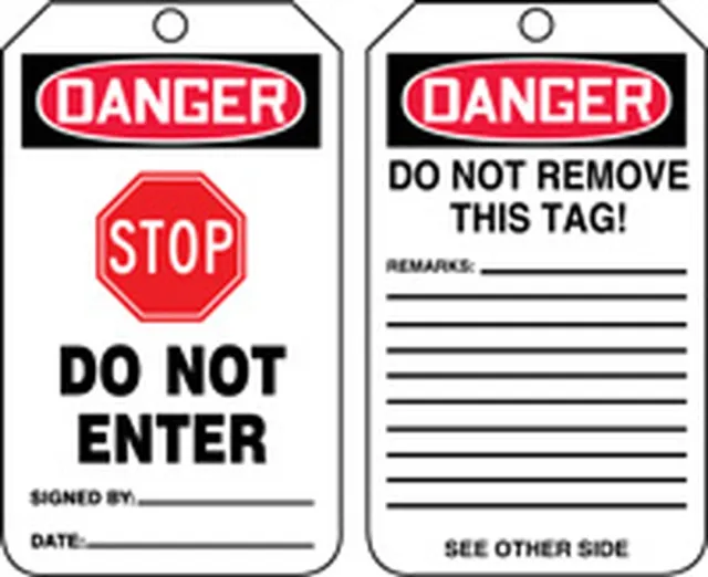 Caution, RP-Plastic, 3-7/8 in Width, 0.075 in Height, ,5 PK