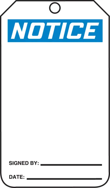 Danger, RP-Plastic, 3-1/4 in Width, 0.075 in Height, ,5 PK