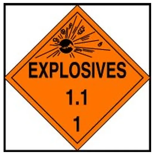 SPECIAL PLACARDING 15 14 X 15 MDTRHP01VS