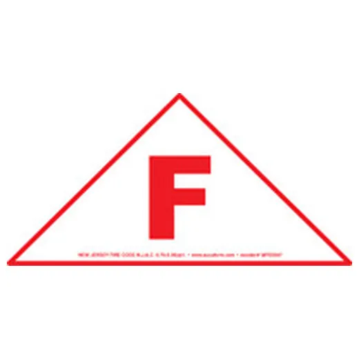 Engineer Grade Reflective Aluminum, 6 in x 12 in, 1/4" corner holes or 3/8" post-mount holes