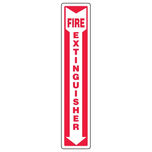 Accuform MFXG918XT Fire Safety Sign: Fire Extinguisher