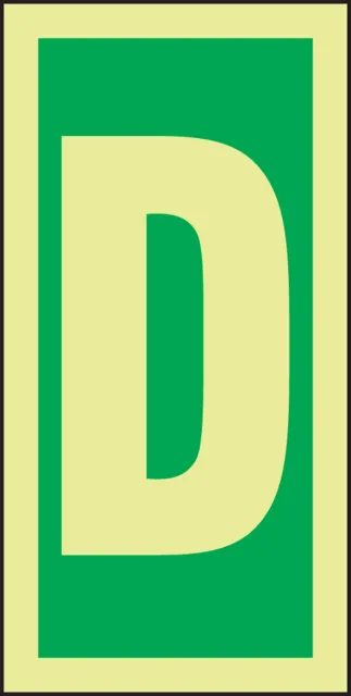 IMO CHARACTERS 6 in  X 3 in  DURA LUMIGLOW