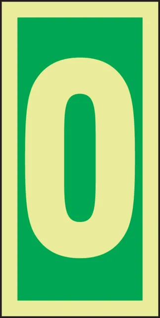 IMO CHARACTERS 6 in  X 3 in  DURA LUMIGLOW