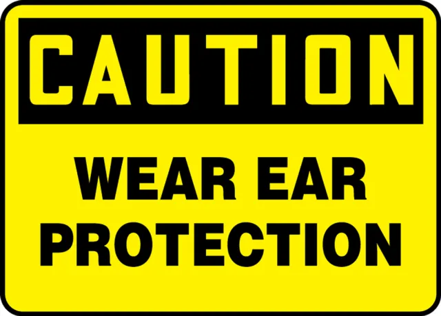 Accuform MPPA631VP OSHA Caution Safety Sign: Wear Eye Protection