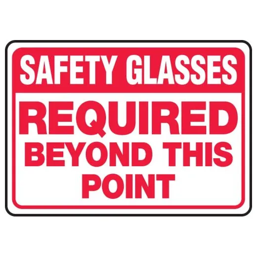 Accuform MPPE556VP 7"" x 10"" PPE Safety Sign, Plastic