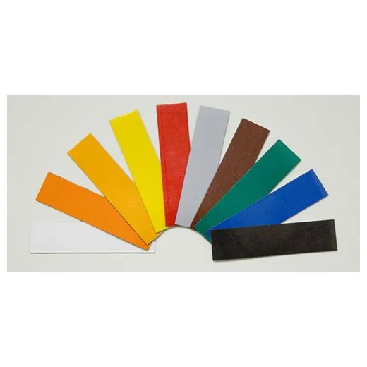 Accuform MRB414MGBR 2"" x 4"" Color Coded Markers