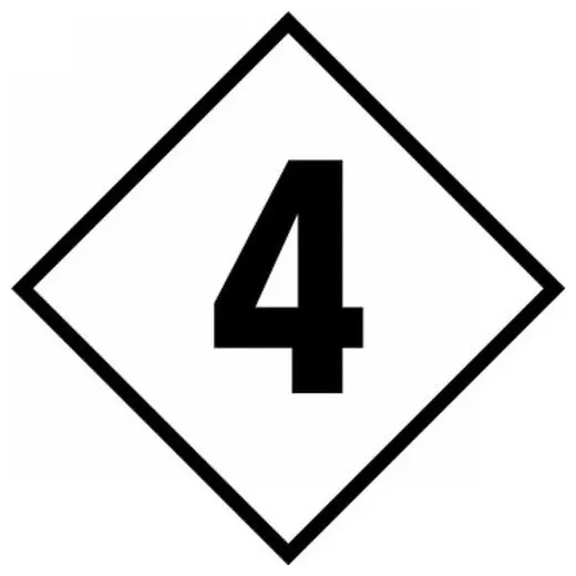 Accuform NAP1914 NFPA Placard: Individual Hazard Panel, Numbers for 24"" Placard Simple Asphyxiant