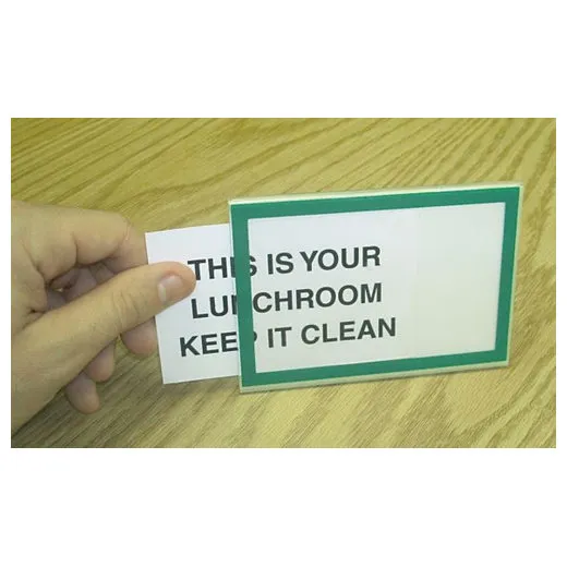 Accuform PAT500 Tabletop Sign Holder