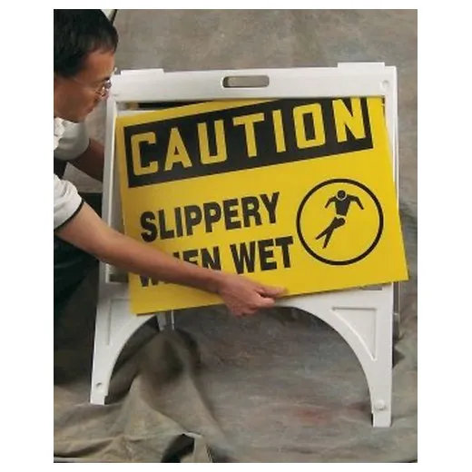Accuform PFK321 18"" x 24"" Quik Sign Fold-Up Stand