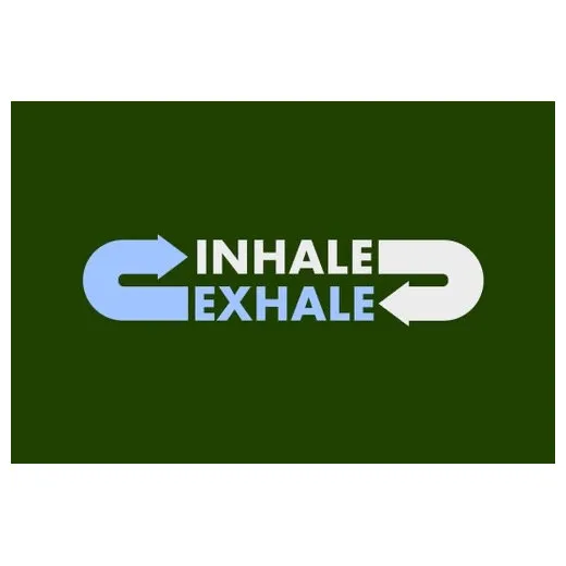 Accuform PMM183GN 3-ft x 5-ft NoTrax Slogan Mat: Inhale Exhale Green
