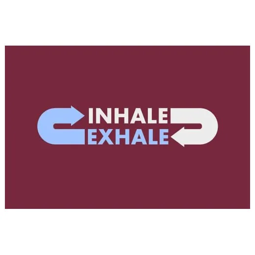 Accuform PMM183RD 3-ft x 5-ft NoTrax Slogan Mat: Inhale Exhale Red
