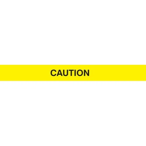 Accuform PRB301 Retractable Belt Head Message: Caution