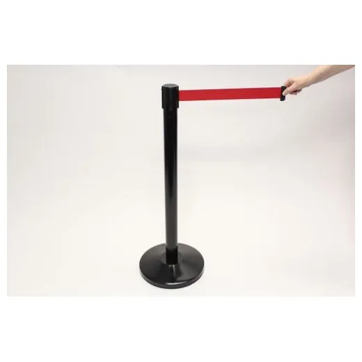Accuform PRB842RD Blockade Retractable Belt Tape Barrier Red-Black