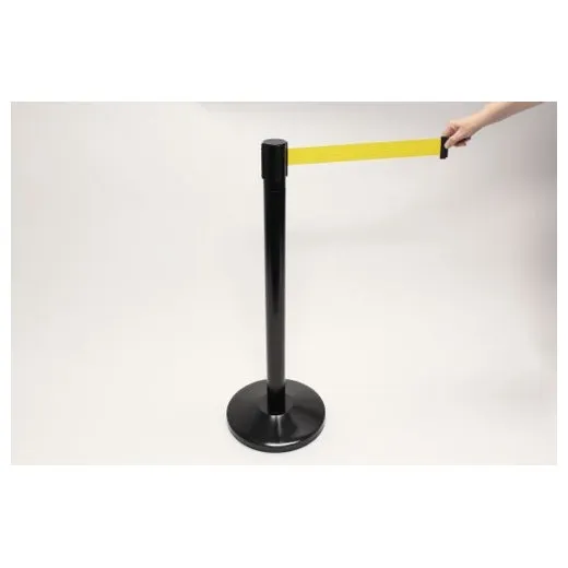 Accuform PRB842YL Blockade Retractable Belt Tape Barrier Yellow