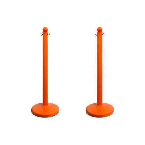 Accuform PRC203OR Medium Duty Stanchion Post Safety Orange