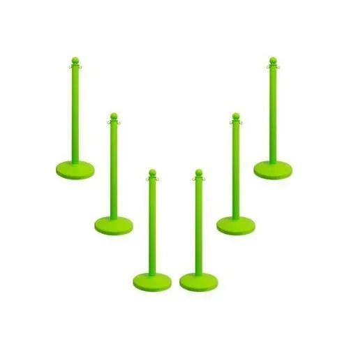 Accuform PRC207GN Medium Duty Stanchion Post Safety Green