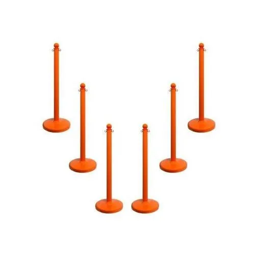 Accuform PRC207OR Medium Duty Stanchion Post Safety Orange
