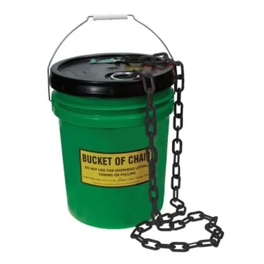 BUCKET OF CHAIN COLOR BLACKLENGTH 100 PRC210BK