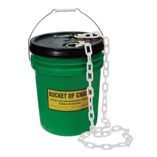 BUCKET OF CHAIN COLOR WHITELENGTH 100 PRC210WT