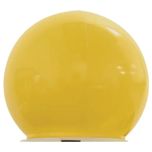 Accuform PRC943WT Replacement Ball Top White Heavy-Duty Stanchion Post
