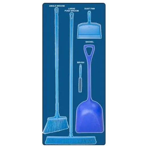 Accuform PSB112BUBU Dry Zone Store-Board Blue Store-Board Blue Shadow Accu-Shield Blue-Blue
