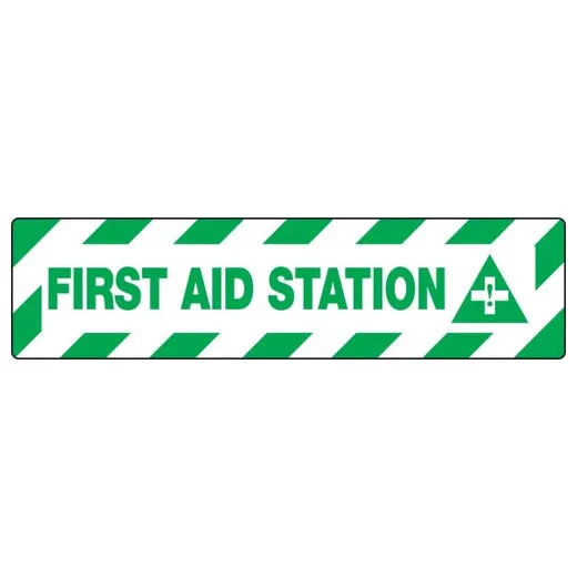Accuform PSD412 6"" x 24"" Skid-Gard Floor Sign